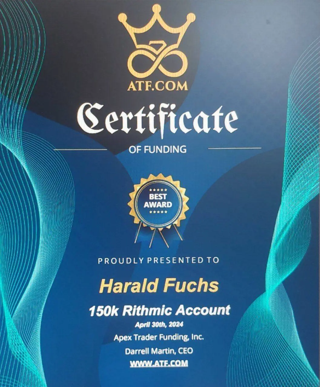 ELALIHOLDING Nachweis – Harald Fuchs